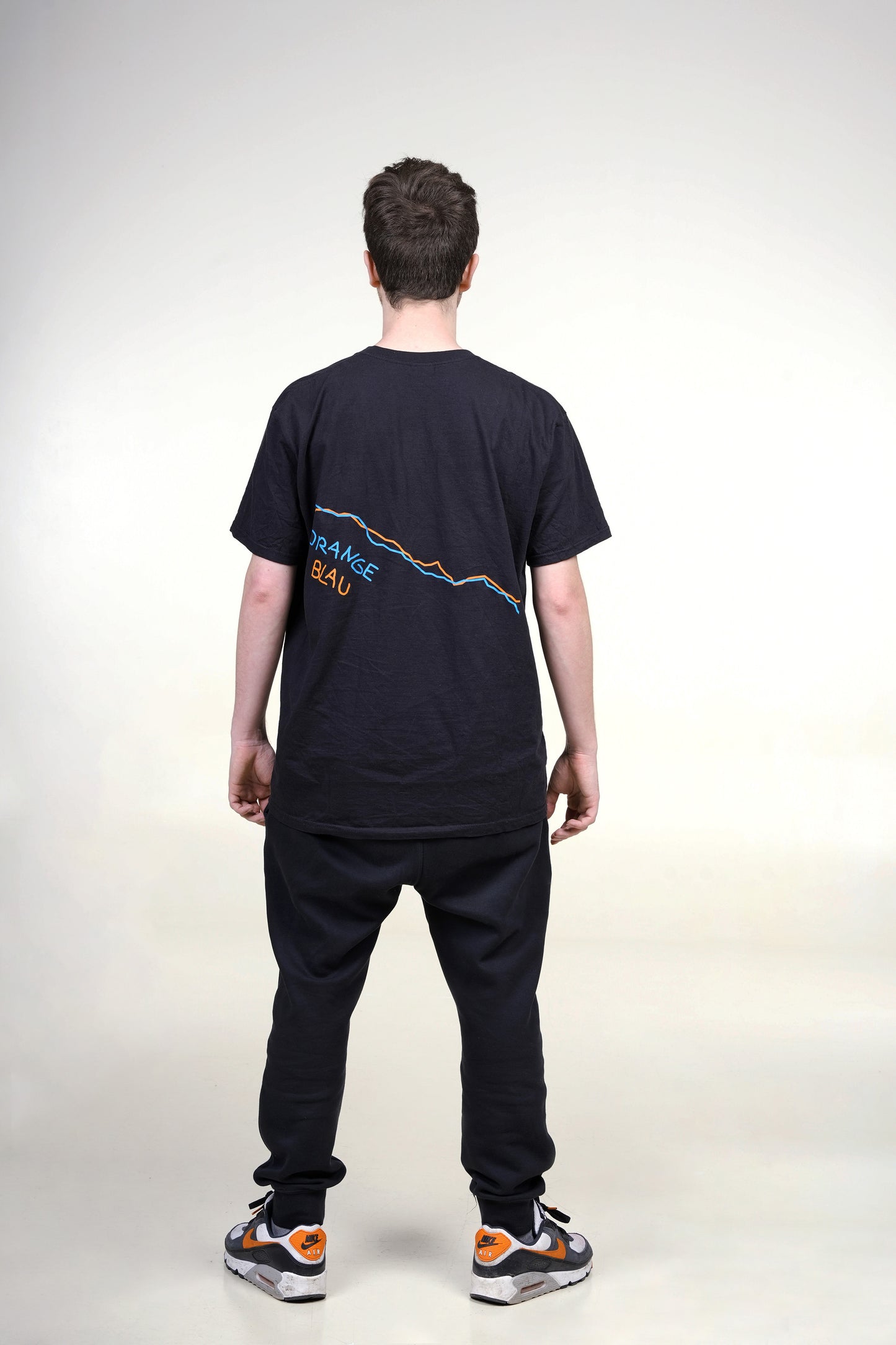 Orange Blau Shirt